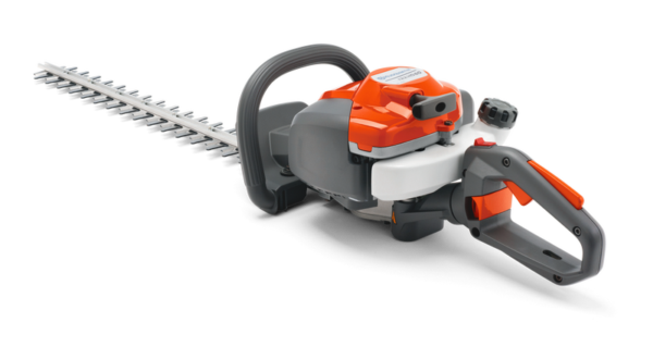 Husqvarna 122HD60 benzine-heggenschaar met 59 cm mes, Smart Start®, LowVib® en verstelbare handgreep voor comfortabel snoeien.