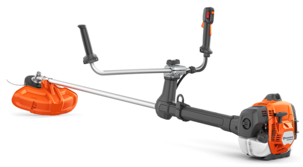 Husqvarna 525RXT Mark II benzine-bosmaaier met trimmerkop, grasmes, Balance 55 harnas en X-Torq®-motor voor professioneel gebruik