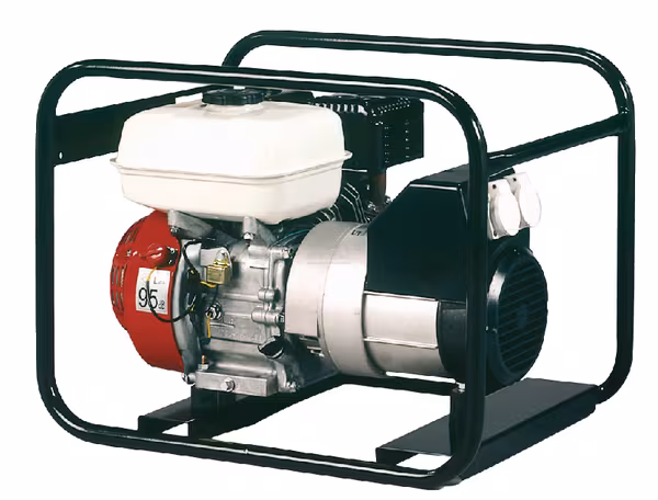 E‑power H/S 2 kVA 230V generator met compact frame, ontworpen voor betrouwbare en stabiele stroomvoorziening.